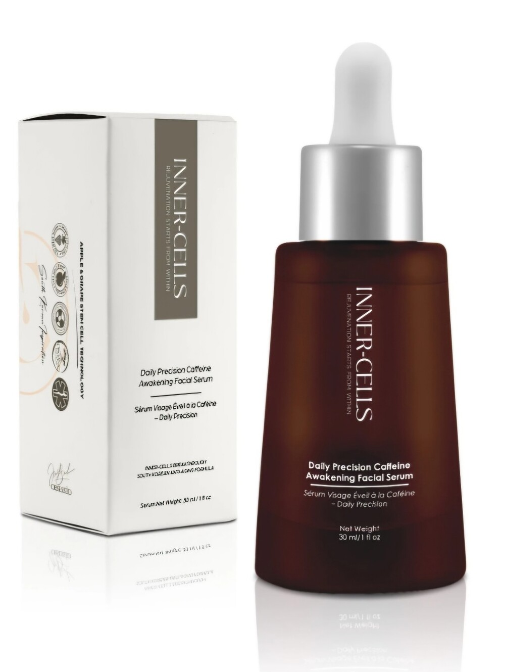 Inner Cells Daily Precision Caffeine Awakening Facial Serum 1.0 fl.oz
